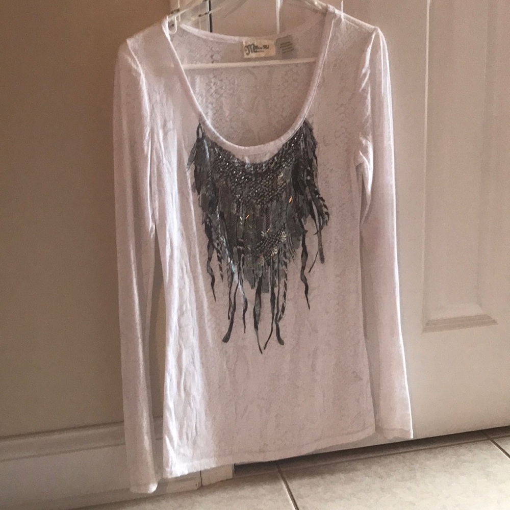 Miss me long sleeve shirt